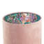 18cm H Velvet Drum Lamp Shade ( Screw On ) in Pink