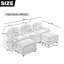 Canapé 3 places en tissu Wildy Teddy-1211190562-1211190751