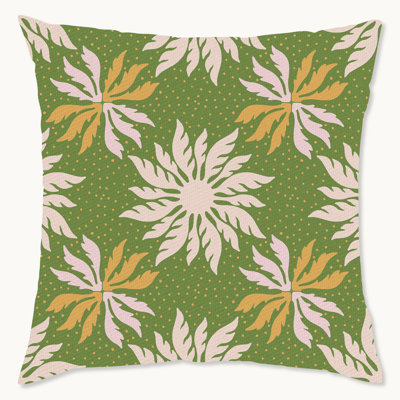 Floral Pillow Cover