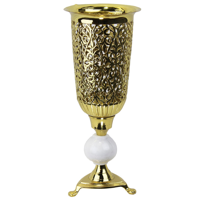 Lanterne de table 14 po Tioga, Blanc