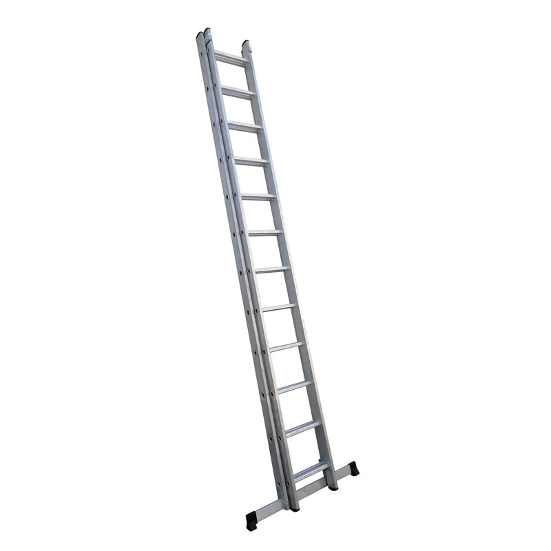 24- Step Aluminium Lightweight Folding Extension Ladder
