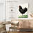 Brampt Standing Black Chicken-108427927