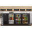 72 In. Commercial Back Bar Cooler in With Side Condenser and LED Lighting, 18 Cu. Ft Capacity-112233246