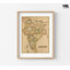 «Hindustan Hindoostan India 1817» par cartes anciennes, impression de carte indienne, décoration murale campagne asiatique, art asiatique, carte antique de l'Inde, décoration de bureau