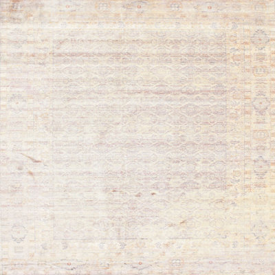 Tapis abstrait crème