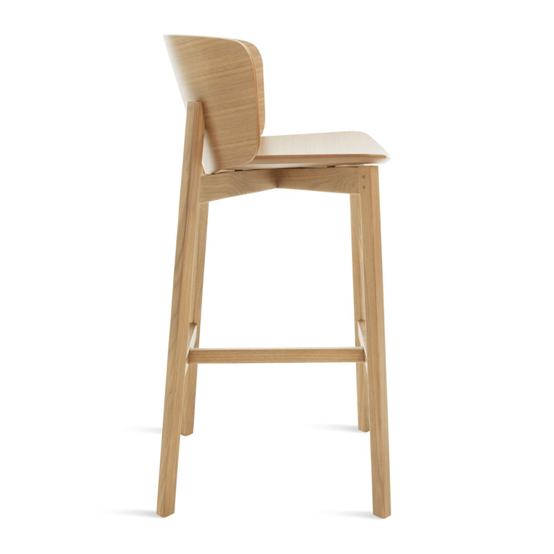 Buddy Stool, Bar Stool (32" Seat height), White Oak