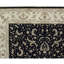 Elegance Oriental Area Rug in Black/Gray/Ivory