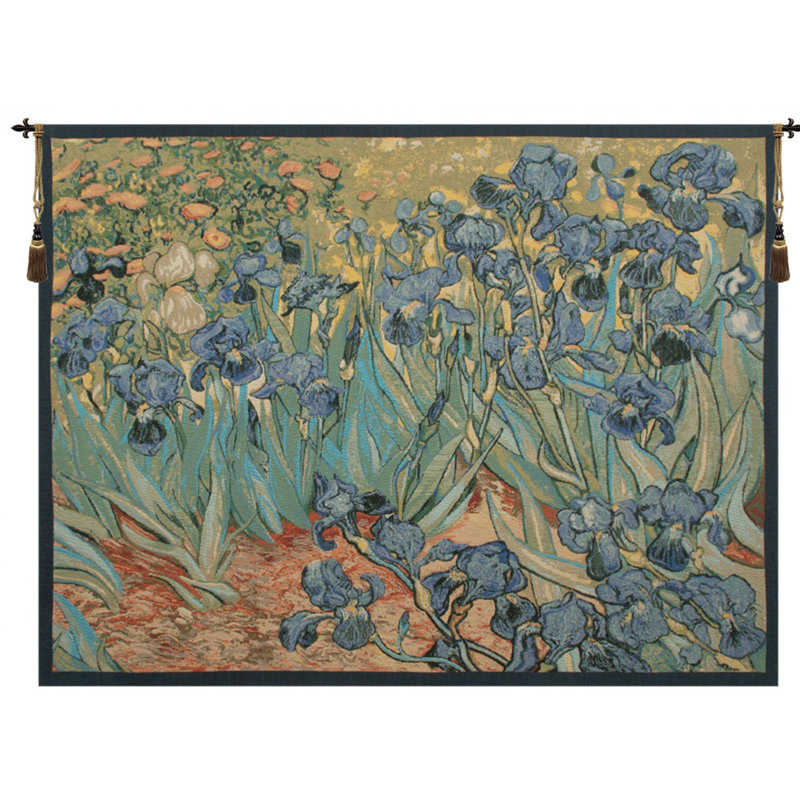 Italian Loom Woven Cotton Blend Wall Hanging, 20" H x 25" W