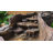 Natural Tree Trunk Outdoor Fountain with LED Lights & 15W ETL Pump