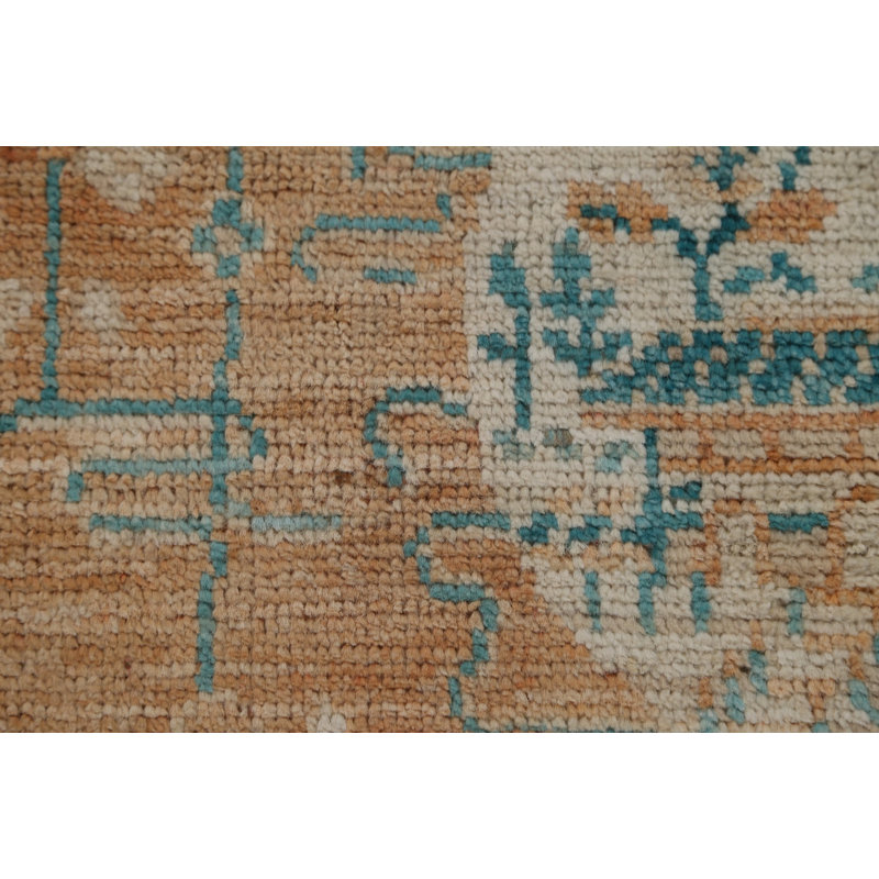Pictorial Oushak Oriental Rug 2x4