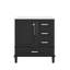 Ensemble de meuble-lavabo moderne 30 po avec 3 tiroirs à fermeture silencieuse et plateau amovible-1268346304-1268346305