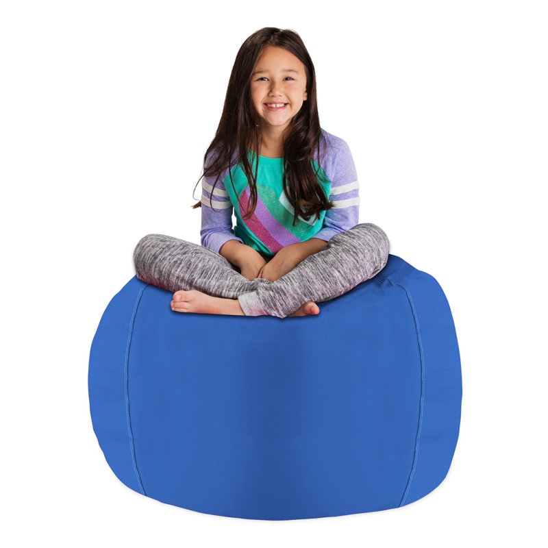 Housse pour fauteuil à billes Kids, Grand - 38 po, Bleu royal uni
