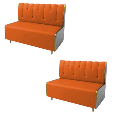 Banc rembourré en similicuir