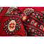 Tapis rouge foncé Finest Peshawar Bokhara 8 pi 1 po x 10 pi 10 po