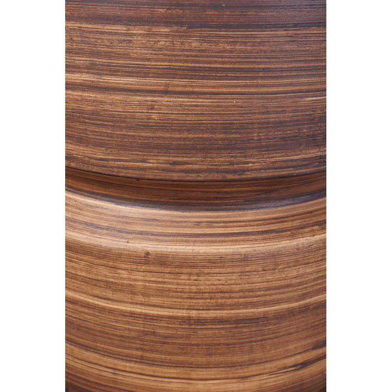 Balance Garden Stool, Natural Brush Matte