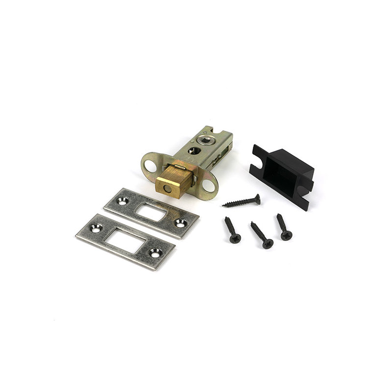 Aged Brass 2½" Heavy Duty Tubular Deadbolt, Pewter Patina