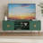 70" Mid-Century Modern TV Stand with Embossed Pattern-306067313-490518439