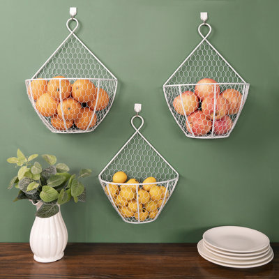 Ninh Metal 3 Piece Decorative Bin Set