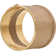 Cast Brass DWV No Hub Adapter 2" x 1-1/2" C for Drain, Waste and Vent Systems