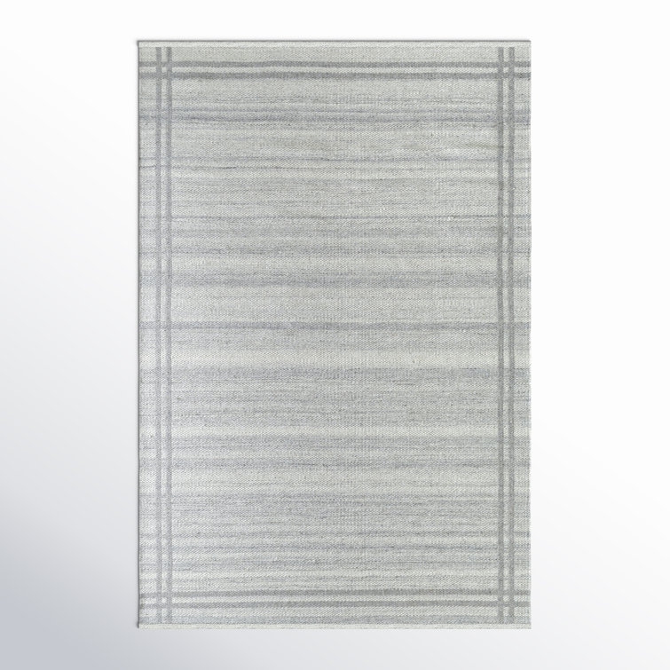 Lavande Striped Wool Area Rug