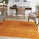 Mullican Sandy Solid Sunburst Orange Easy Care Indoor/Outdoor Area Rug