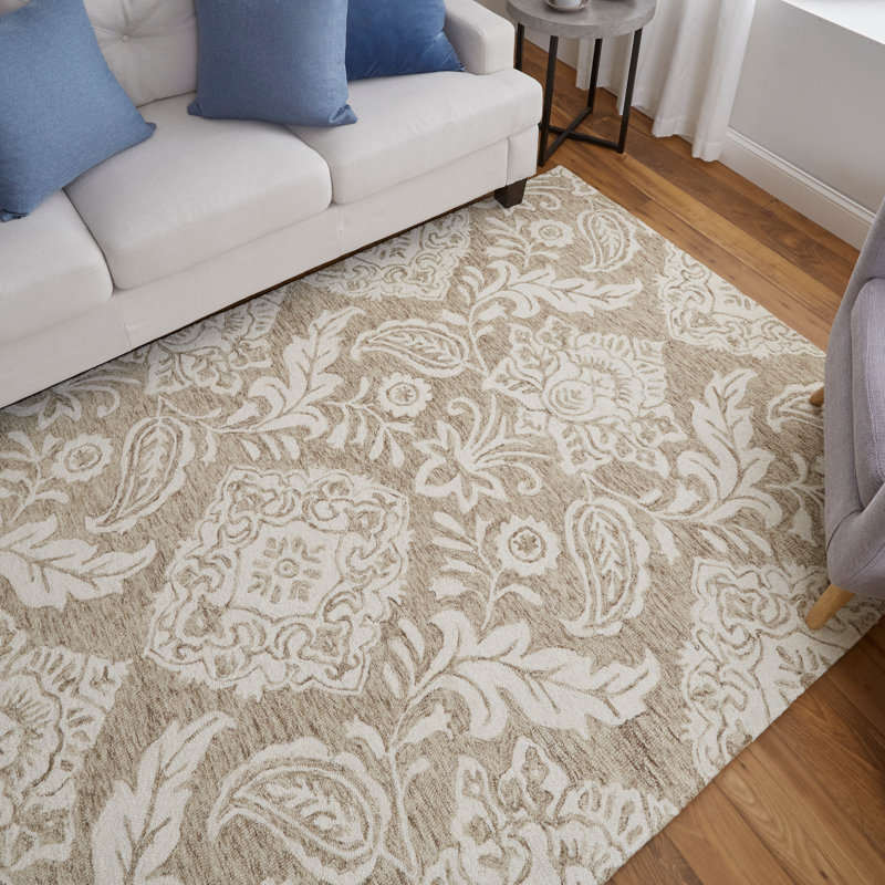 Armando Performance Damask Indoor Rug, Rectangle 2' x 3'
