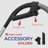 PINETAN EasyPeasy Canister Vacuum Cleaner, Bagless, Cyclone Filtration, Lightweight Design