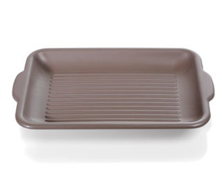 ClearAmbient Servierplatte Farbe: Zimt