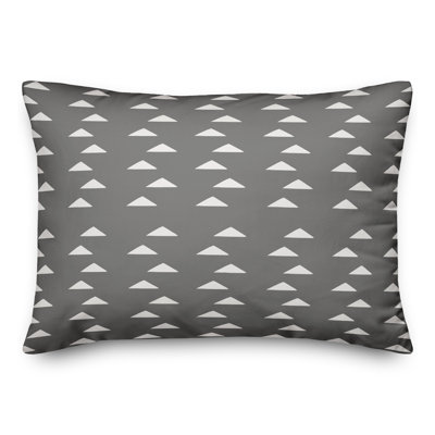 Triangle Patterns 19 Outdoor Throw Pillow