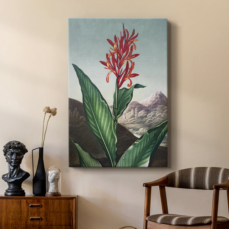 Temple de Flora I - galerie Cavas sur mesure, H 12 po x l 8 po