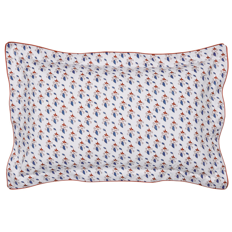 Vanessa Cotton Percale Cotton Duvet Cover Set, Super King Duvet Cover + 2 Pillowcases