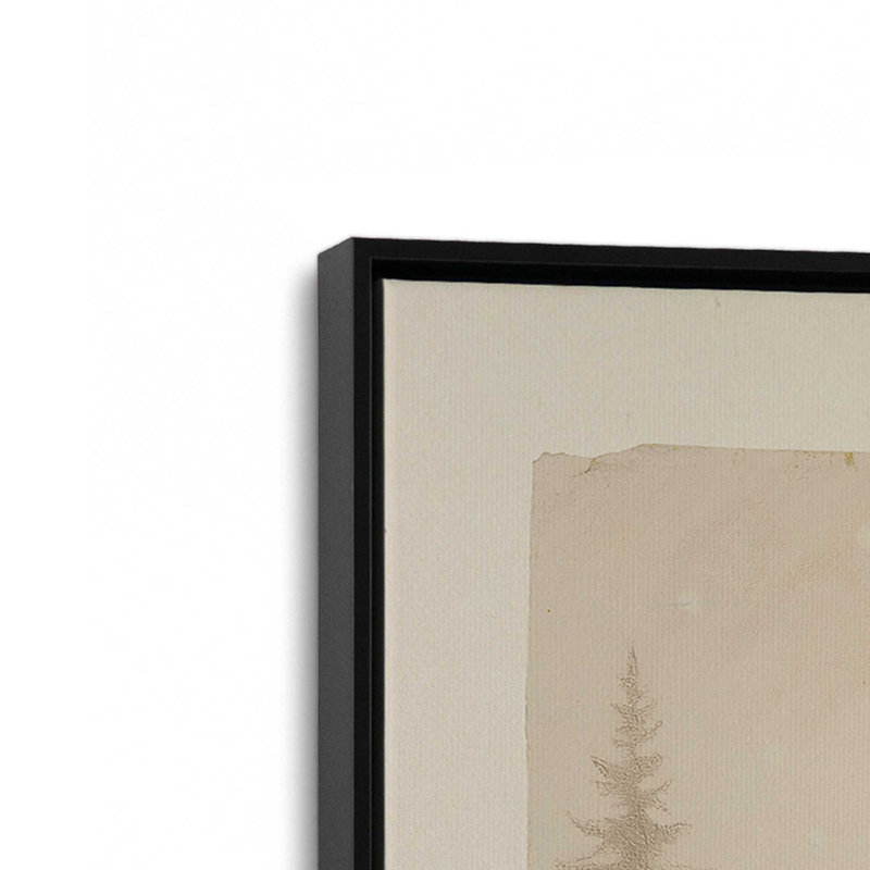 Impression sur toile Steam Over Snow, H 18,75 po x l 12,75 po, Noir satiné