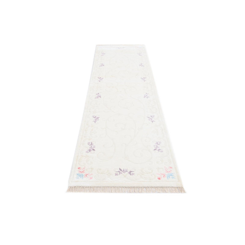 Tapis de couloir beige Howard