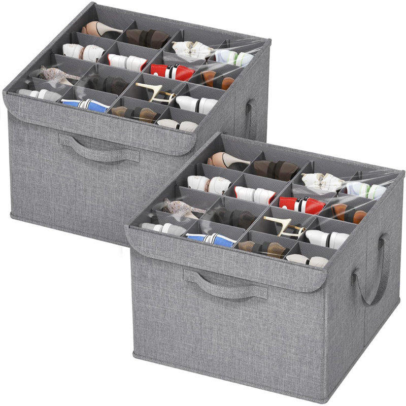 16 Pair Shoe Storage Box