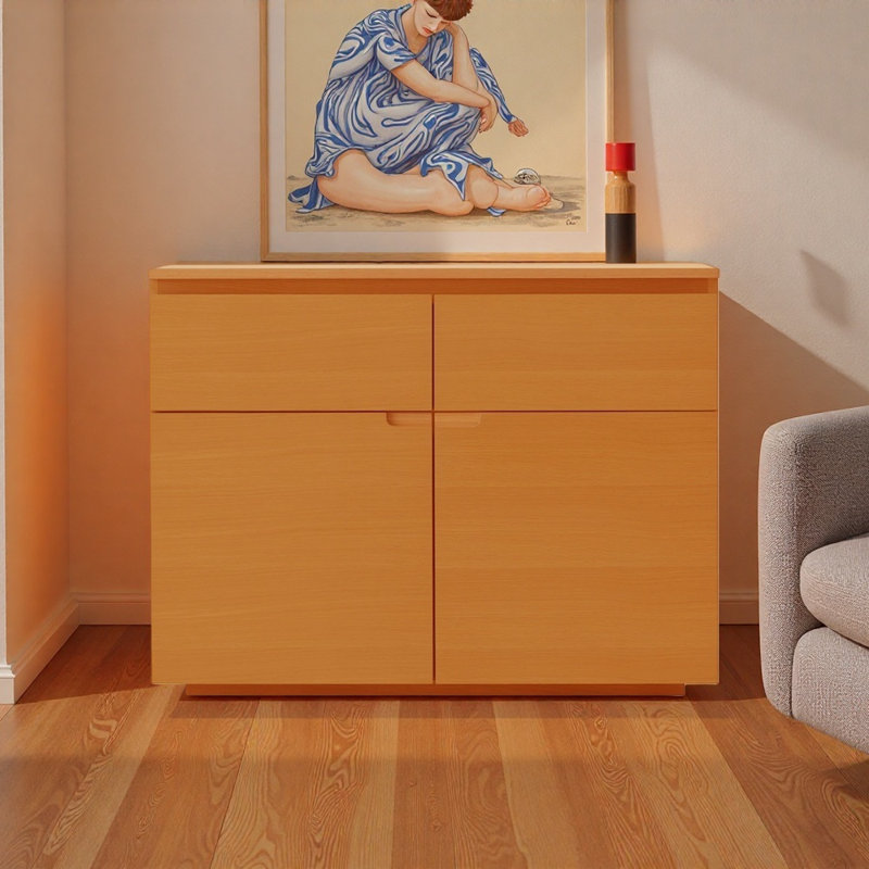 Buffet Simple Design, Brun