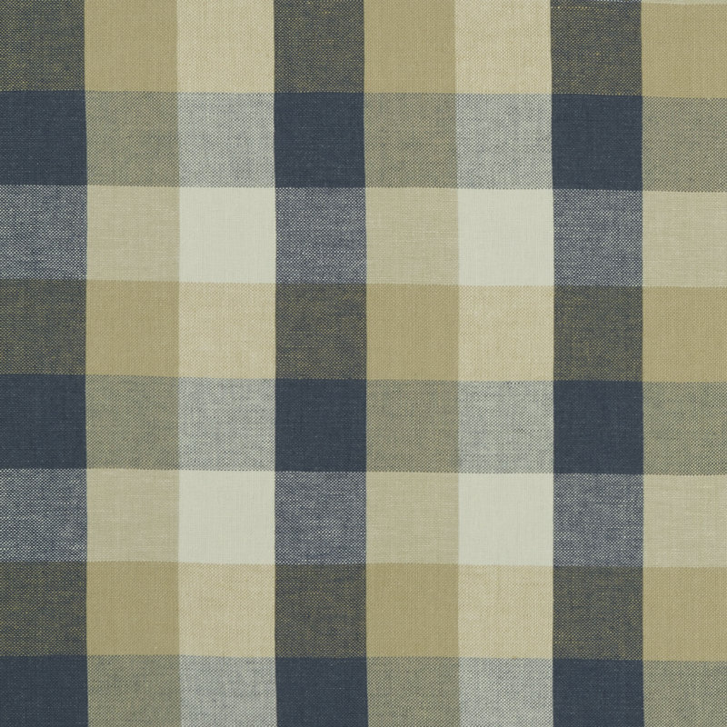 Castle Garden Austin Check Fabric, Midnight