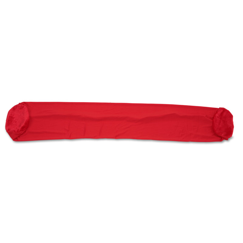 Mooshi Squishy Microbead Body Pillow Cover, Red