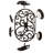 Neo Metal Handcrafted Oval Hanging Pot Rack