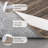 Washable  Rug, Modern Hallway Rug, Non-Slip, Low Pile, Thin Accent Rug for Kitchen, Bathroom, Bedroom, Grey.-910265644