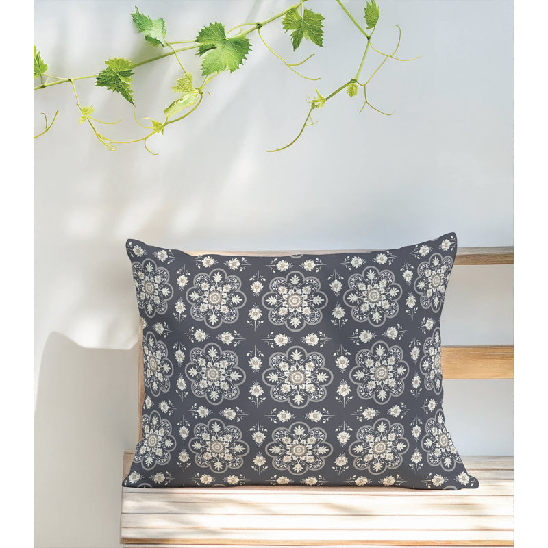 Coussin extérieur Skye, Gris anthracite
