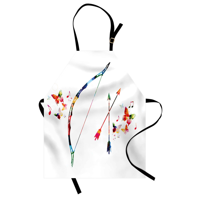 Abstract Bib Apron