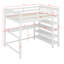 Lit mezzanine avec tablettes de rangement et bureau sous le lit-1374452321-1374452322