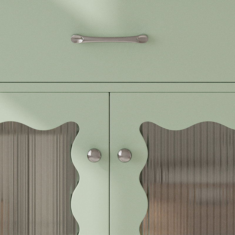 Meuble-lavabo vert 31 po avec lavabo en céramique 31 po