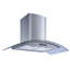 Hotte murale convertible 30 pouces 600 CFM en acier inoxydable avec filtre inclus