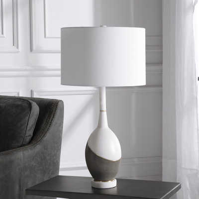 Resin and Concrete Standard Table Lamp
