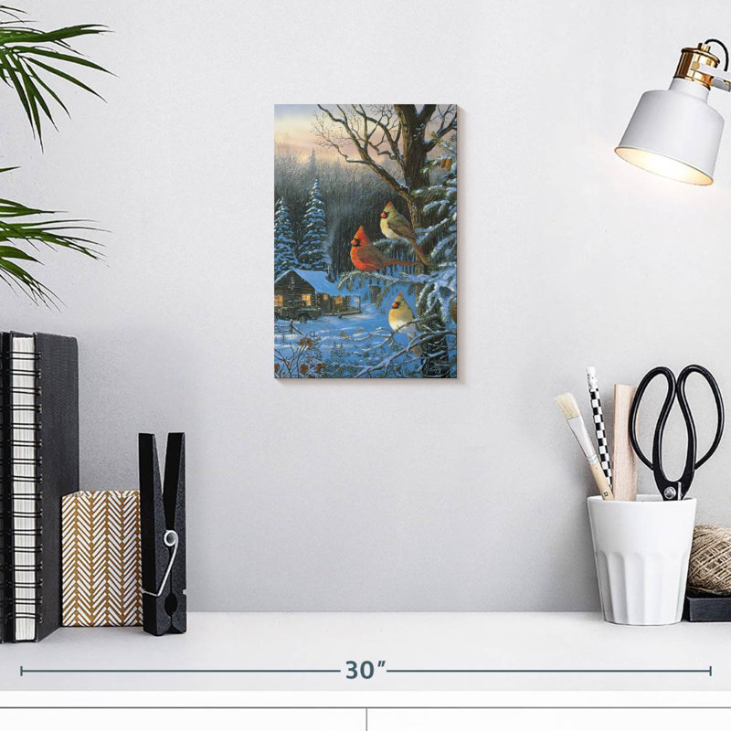 Brampt Cabin Fever, 12" H x 8" W