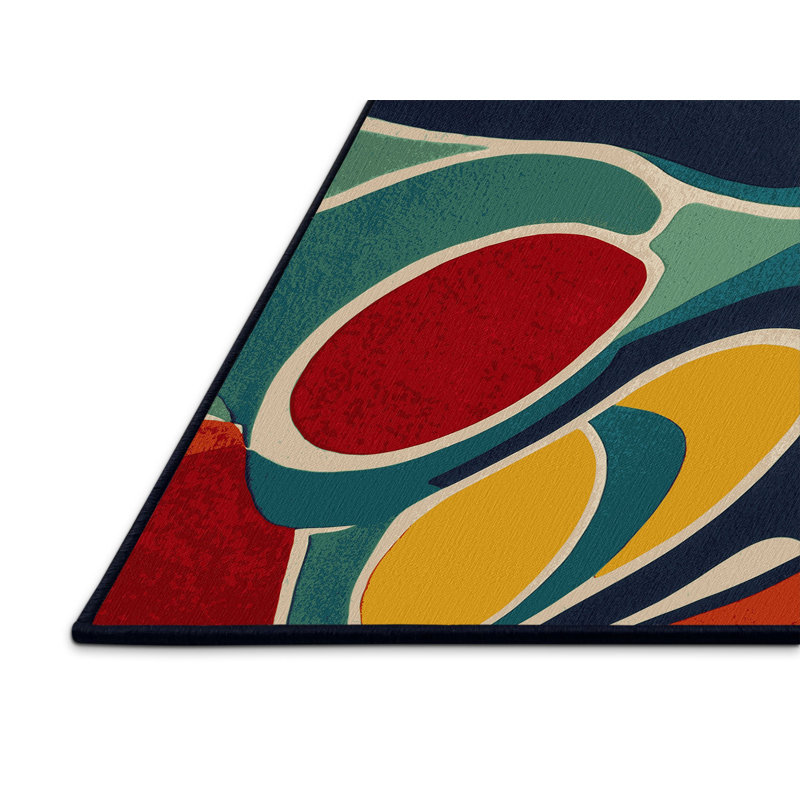 Witty Loop Rug, Round 4'