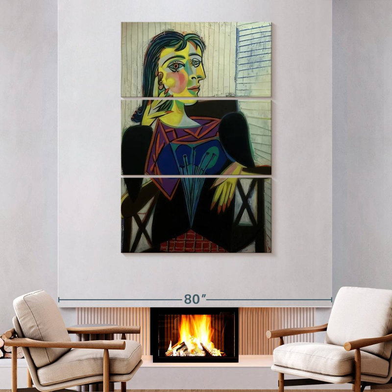 Avery, portrait de Dora Maar, H 74 po x l 48 po