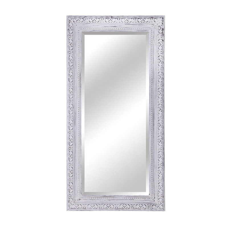 Wood Frame Lengthened Mirror