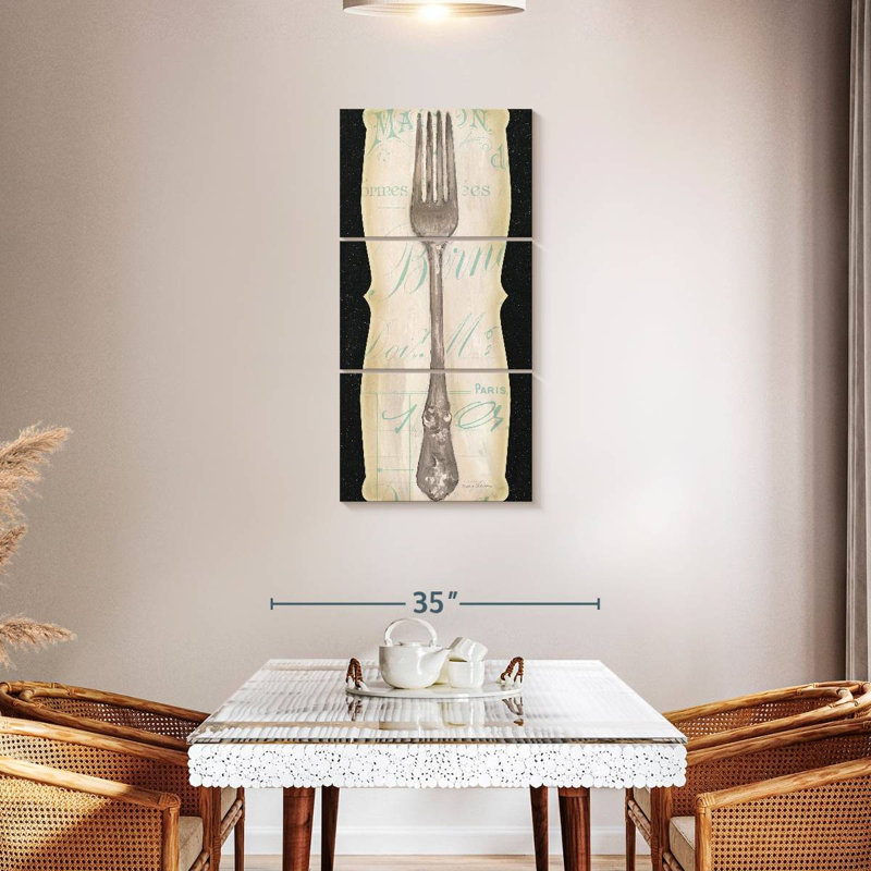 French Fork II, 44" H x 21" W